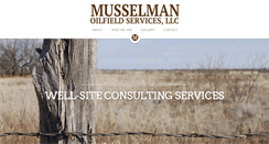 Desktop Screenshot of musselmanoilfield.com